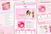 Editable Canva Website Template, a Landing Page Template by The Pixel Palace (Thumbnail 7 of 11)