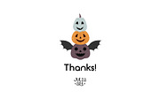 Cute Halloween clipart & patterns, a Seasonal Illustration by JulzaArt (Thumbnail 13 of 13)