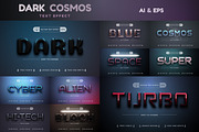 Set 10 Plastic Editable Text Effects, a Layer Style Add-On by rwgusev (Thumbnail 1 of 11)