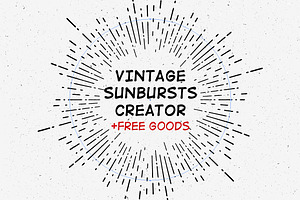 Vintage Sunburst Creator