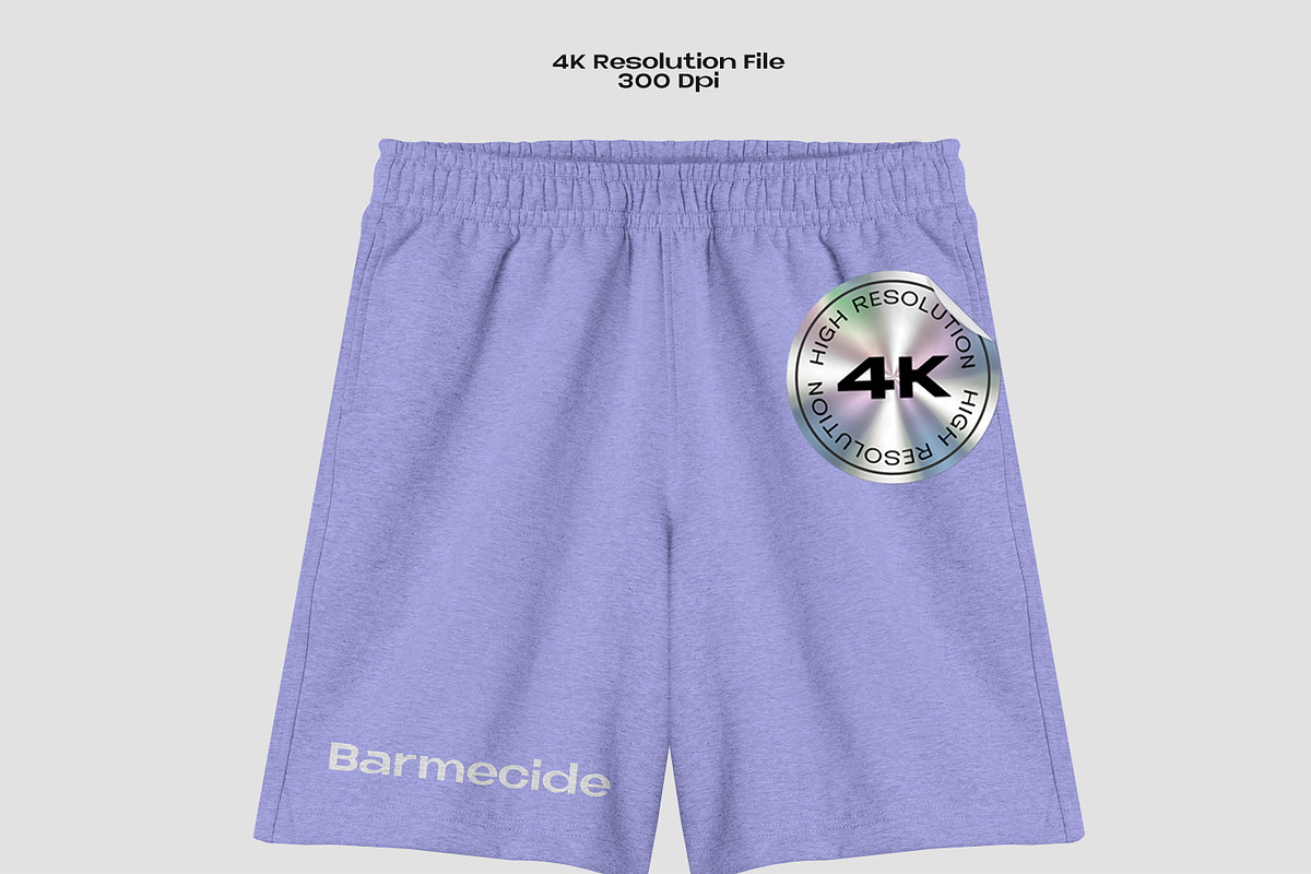 Misty shorts pants mockup, a Bottom Mockup by Barmecide Mockup Studio (Photo 2 of 3)