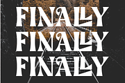 Sabar Dzikir Display Font, a Serif Font by Maryamtype Studio (Thumbnail 10 of 15)