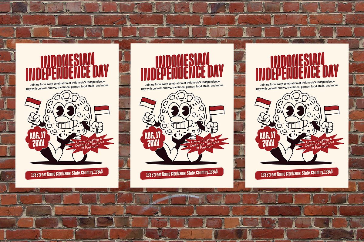 Indonesian Independence Day Flyer, a Flyer Template by Aiyari Graphic (Photo 3 of 3)
