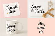 Guchie font with love, a Handwritten Font by cocodesign (Thumbnail 5 of 7)