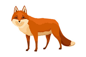 Red fox. Funny character, forest, an Animal Illustration by the8monkey