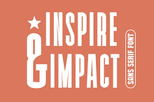 Inspire Impact Sans Serif Font