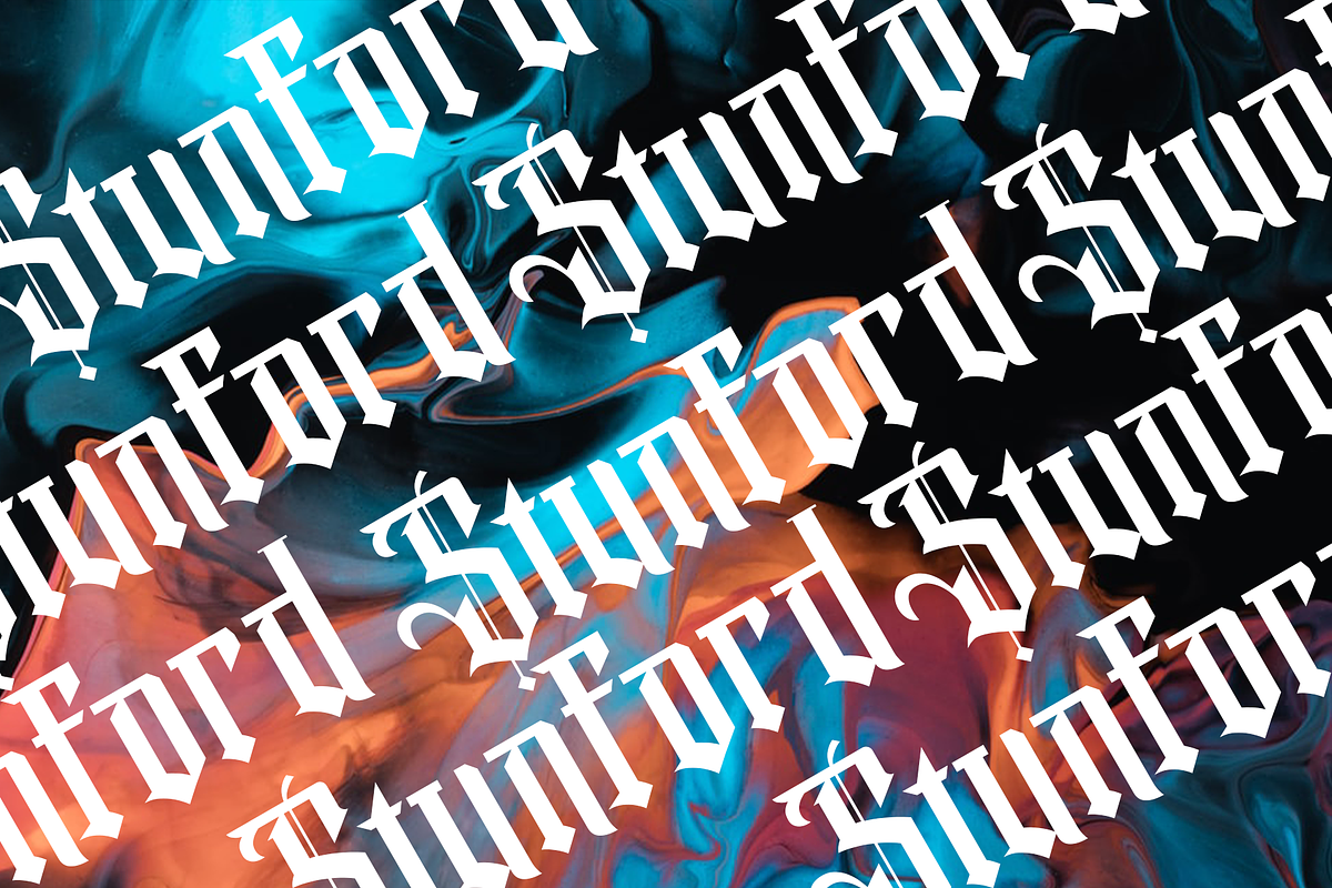 Cromartyc modern blackletter, a Blackletter Font by dansdesign (Photo 4 of 9)