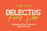 Delectus - Signature Font Duo, a Handwritten Font by tebaltipislab (Thumbnail 1 of 15)