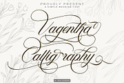 Vagentha Calligraphy | Script, a Script Font by Jackgridden (Thumbnail 1 of 9)