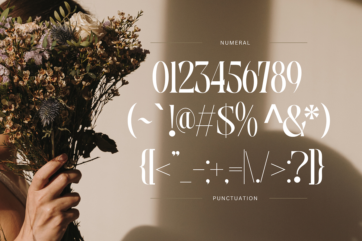 Moshra Aesthetic - Modern Logo Font, a Serif Font by Nirmana Visual (Photo 10 of 10)