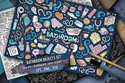 Bathroom Objects & Elements Set, an Object Graphic by BALABOLKA (Thumbnail 1 of 4)