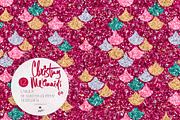 Mermaid Glitter Textures, a Pattern Graphic by KaramfilaS (Thumbnail 6 of 15)