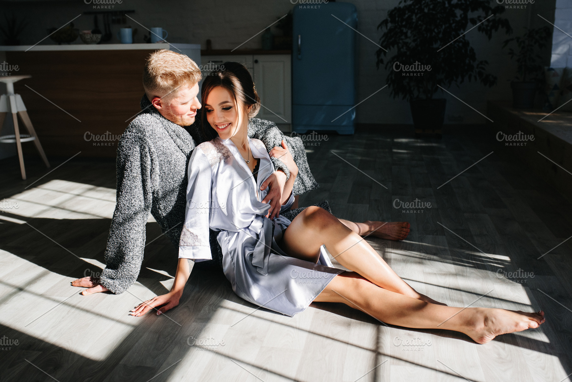 young couple in the morning at home, lifestyle, a Person Photo by Weddings, People, Travel