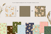 Sleeping mice graphic collection, a Decorative Illustration by PinskaDrawCute (Thumbnail 4 of 11)
