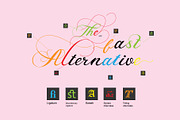 Font Duo Cofley Callidar, a Handwritten Font by Gittype (Thumbnail 23 of 25)