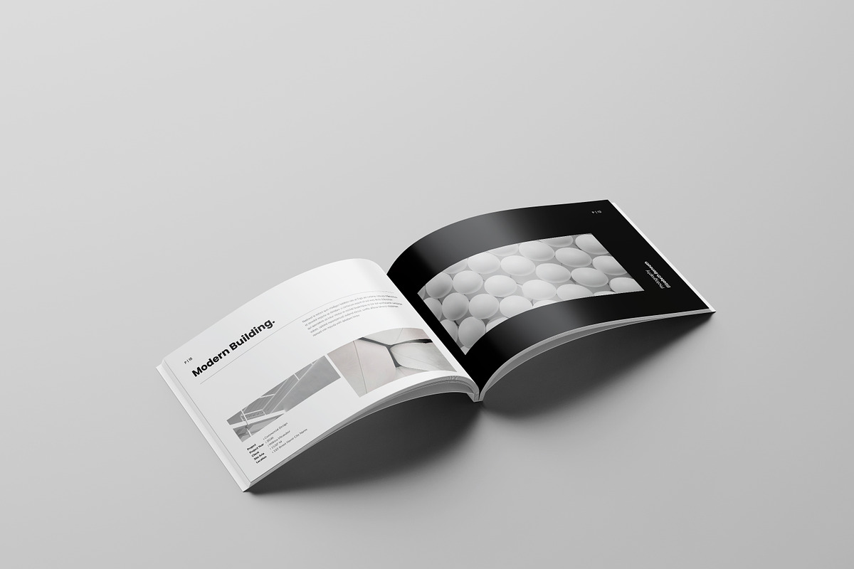 Architecture Portfolio Template, a Brochure Template by Spark_Creative (Photo 12 of 25)