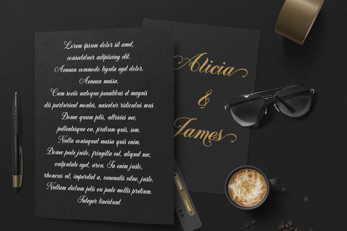 Belton, a Script Font by Matra Creative (Photo 2 of 12)