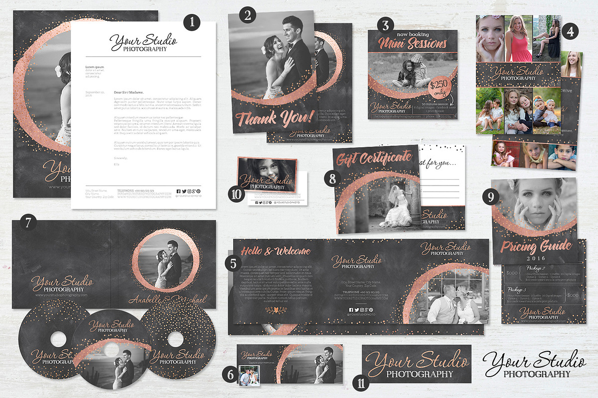 Marketing Set | Glitter Fantasy, a Stationery Template by Sleeklens (Photo 6 of 6)