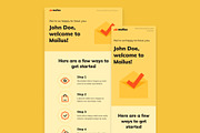 Email Templates (Welcome), an Email Template by Middltone (Thumbnail 3 of 3)