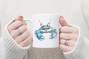 Watercolor Blue Nautical Clipart png, an Illustration by Watercolor design (Thumbnail 10 of 12)