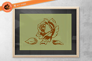 20 Halloween Rose Stamp Brushes, a Brush Add-On by vectstudio (Thumbnail 8 of 10)