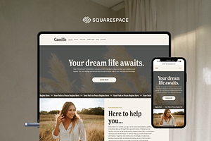 Squarespace Coach Website Template