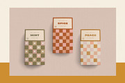 Checkered Painted Seamless Patterns, a Pattern Graphic by Basia Stryjecka (Thumbnail 10 of 17)