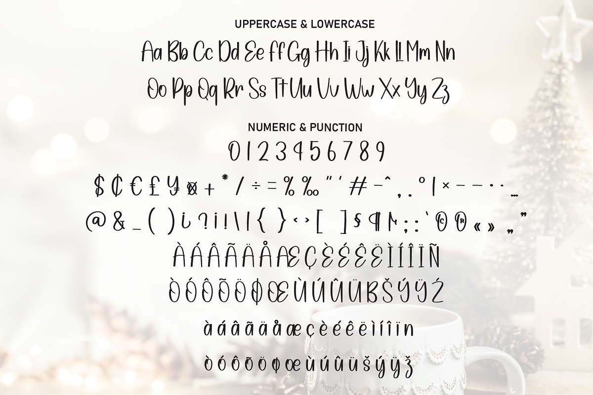 Winter Christmas | Script Font, a Script Font by Scratchones (Photo 7 of 8)