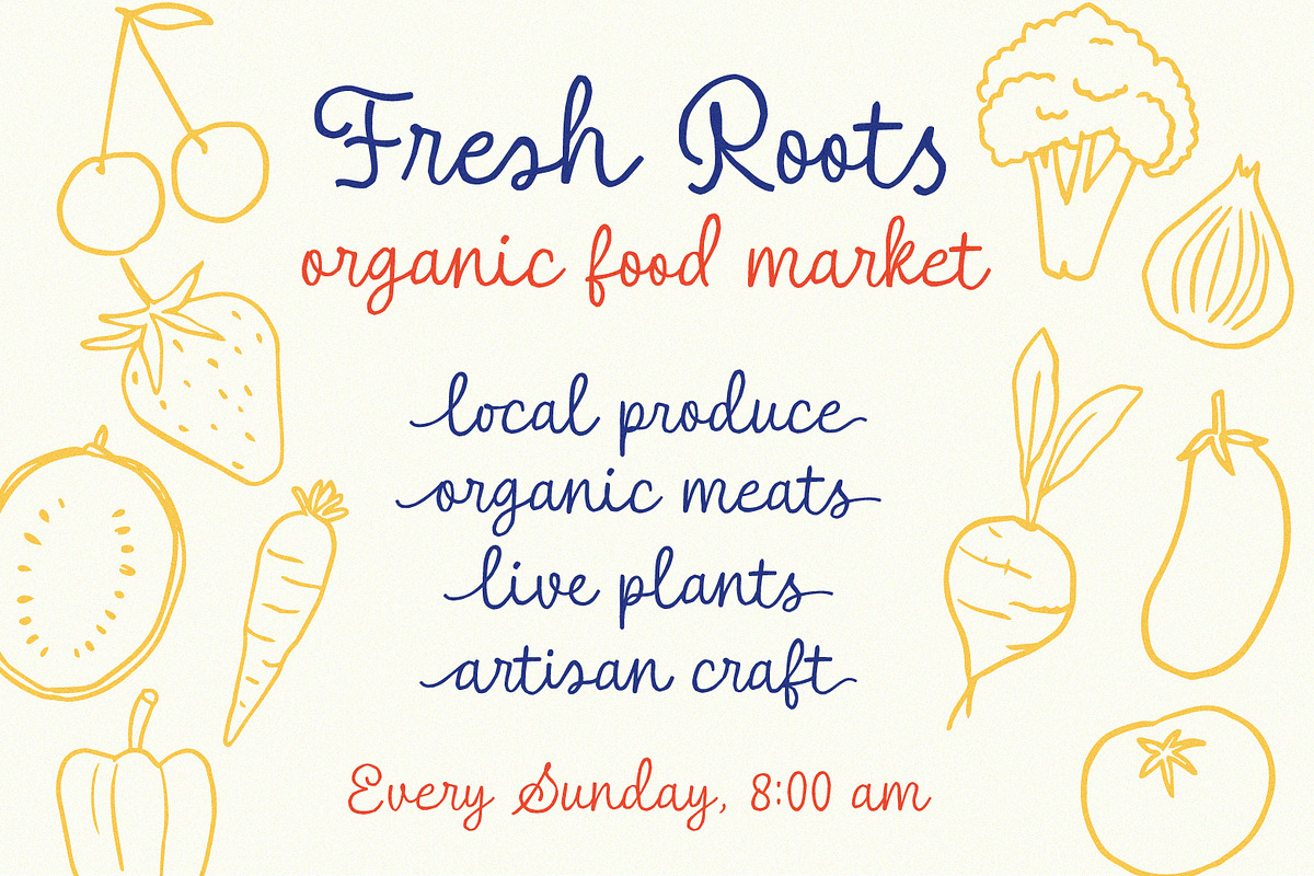 Tasteful Gourmet Script, a Script Font by Ef Studio (Photo 5 of 11)