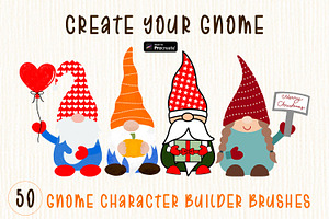 Gnome Creator Brushes For Procreate