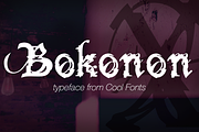 Bokonon, a Script Font by Cool Fonts (Thumbnail 1 of 6)