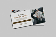 Landscape DL Flyer Brochure Mockup, an Advertising Mockup by GraphicWindow (Thumbnail 5 of 7)