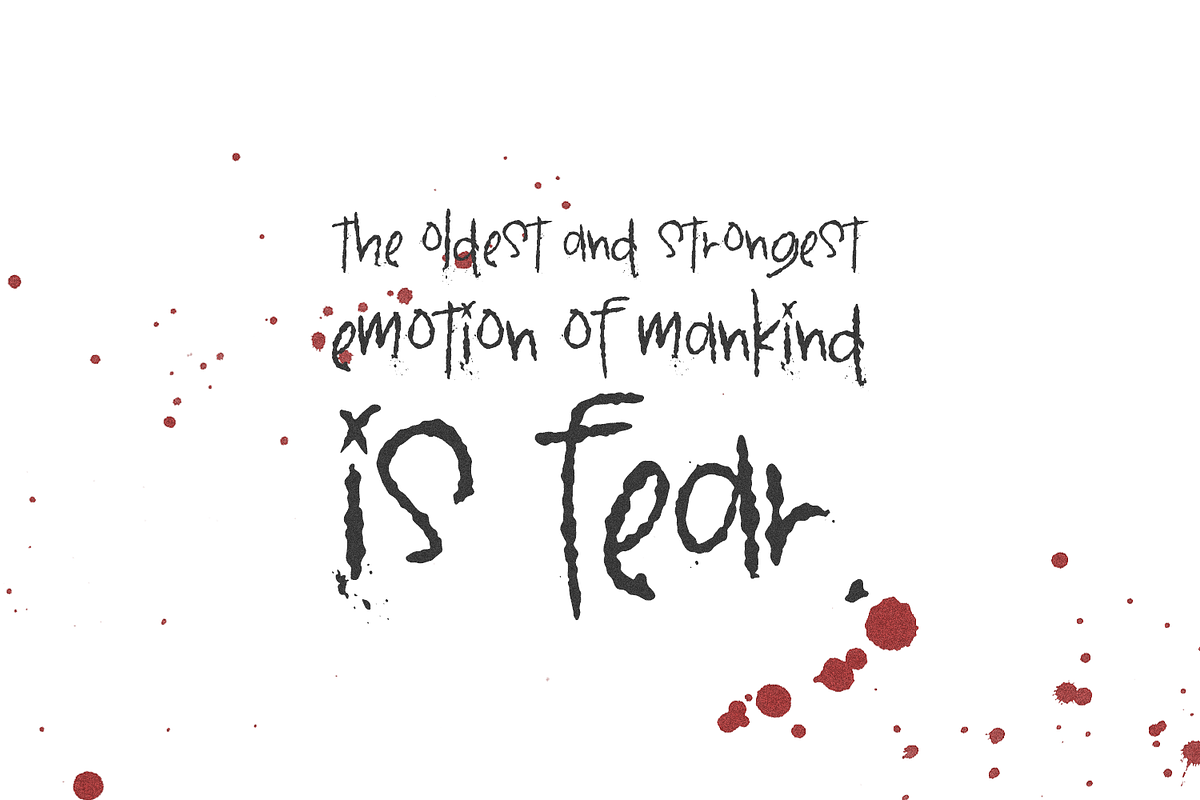 Criminal Display Font, a Handwritten Font by Beck McCormick (Photo 3 of 10)