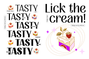 FIBULAR SANS - Variable Display Type, a Sans Serif Font by Artflorara (Thumbnail 10 of 23)