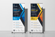 Corporate Rollup Banner Bundle, a Stationery Template by workclan24 (Thumbnail 4 of 7)