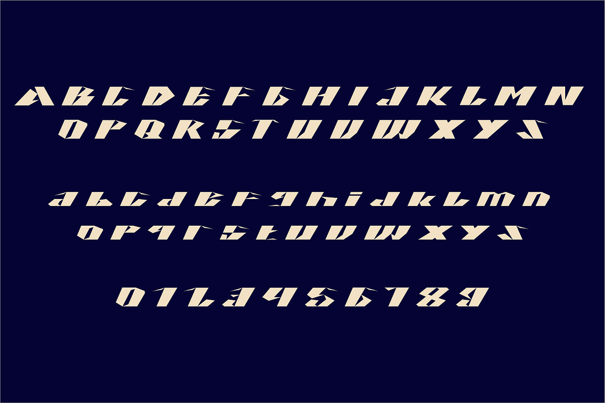 BLADE sharp font, a Script Font by WAP (Photo 3 of 5)
