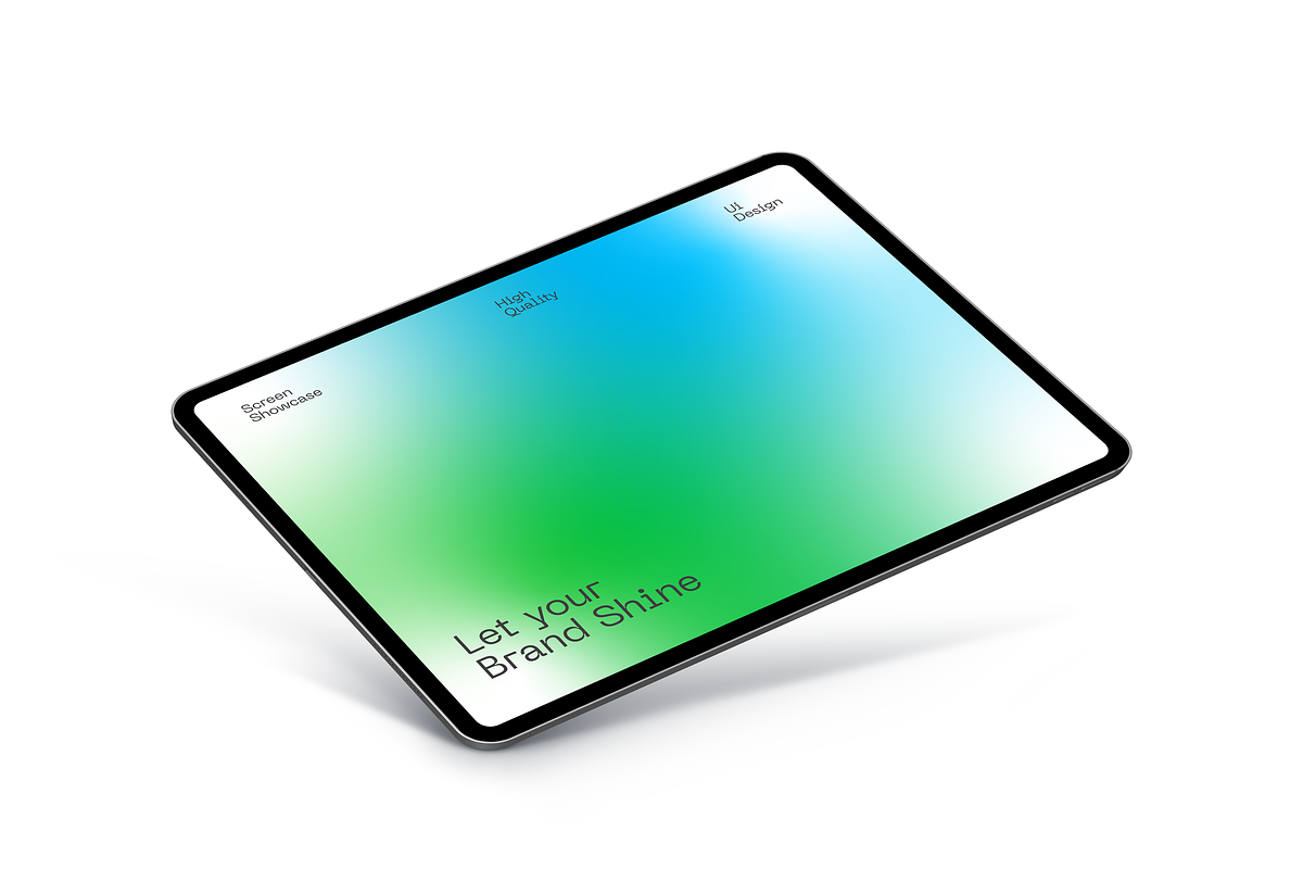 Apple iPad Pro 13-inch M4 Mockup, an iPad Mockup by Mockupdaddy (Photo 18 of 22)