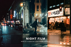 Night Film Lightroom Presets