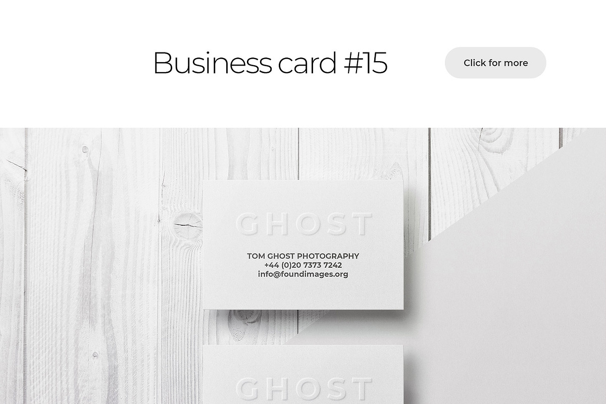 Business Card Mockup Template Bundle, a Business Card Template by PrintPixel (Photo 90 of 104)