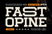 GC Back Ford - Urban Slab Typeface, a Slab Serif Font by Glyphonic (Thumbnail 4 of 15)