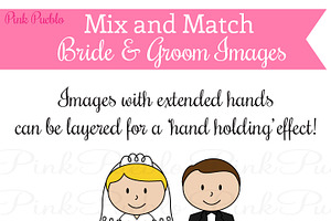 Mix & Match Bride & Groom Images