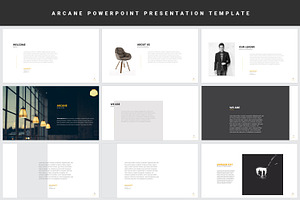 Arcane Powerpoint Presentation