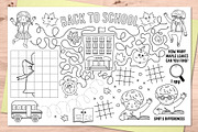 Back to school activity placemats, an Education Illustration by Lexi Claus (Thumbnail 3 of 6)