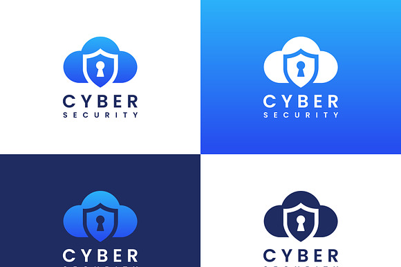Cloud Cyber Security Logo preview 4