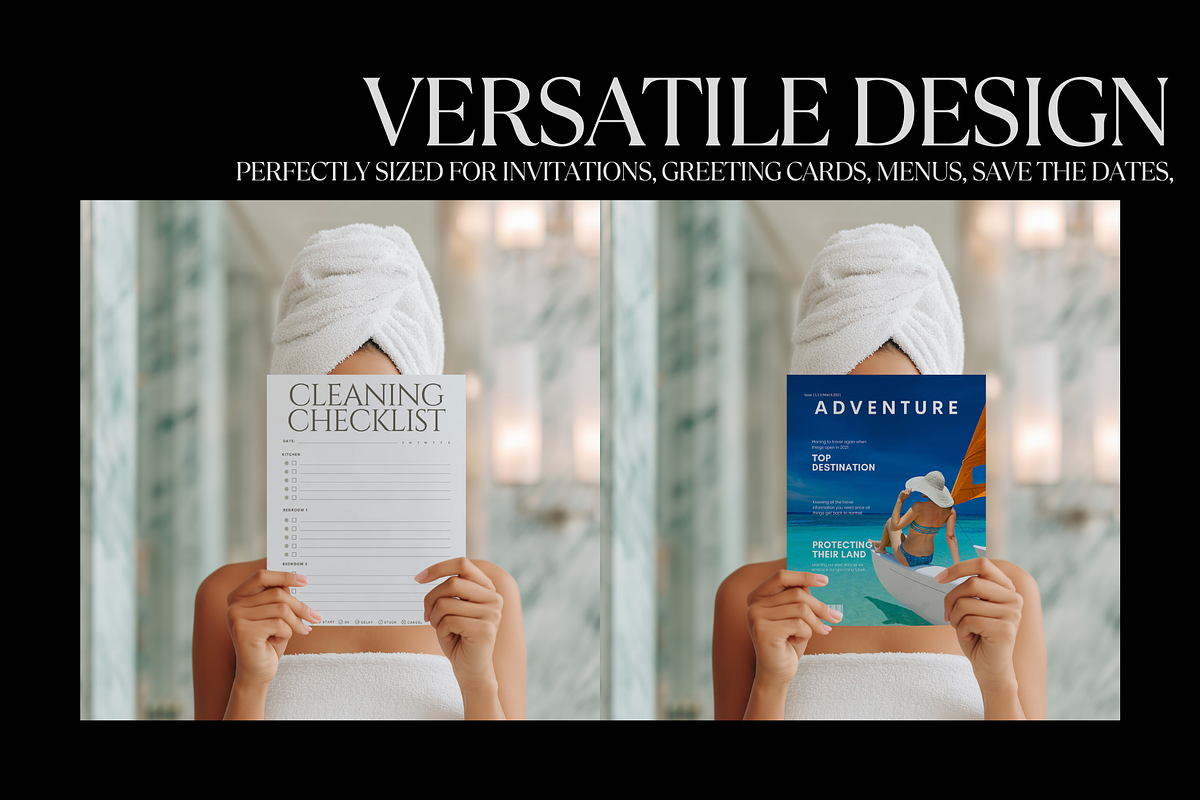 US Letter Mockup – Spa & Wellness, an Advertising Mockup by PhoebeCreates (Photo 5 of 6)