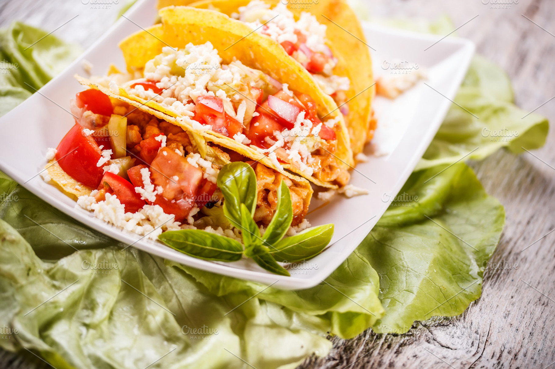 Corn Tortilla Featuring Cheese Chicken And Corn