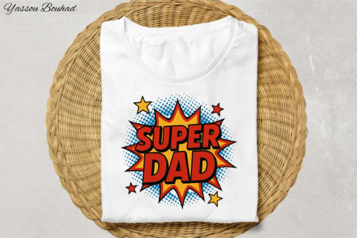 Super Dad PNG | Father's Day Graphic, an Object Graphic by Akrinity Digital (Photo 2 of 4)