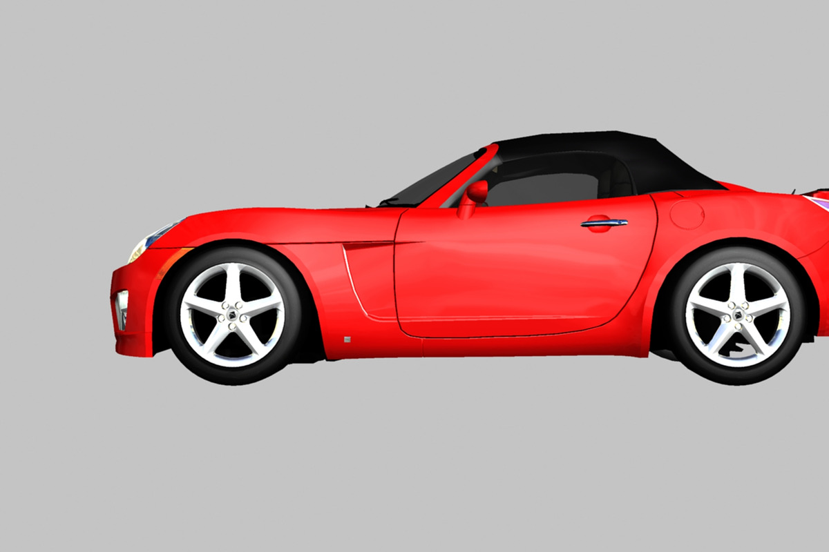 Saturn Sky Red Line 2007, a Cars & Vehicle 3D Model by valtriiu (Photo 3 of 12)