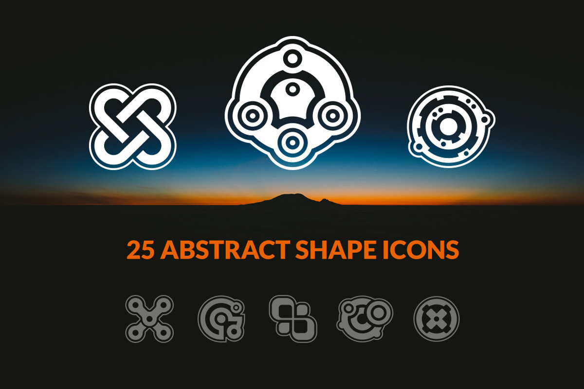Abstract Symbols, an Object Graphic by Ember Studio (Photo 1 of 2)