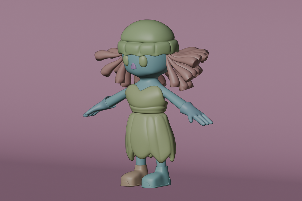 Fantasy Game 3D Character Pack, a Characters & Person 3D Model by Dudukbersama (Photo 5 of 7)